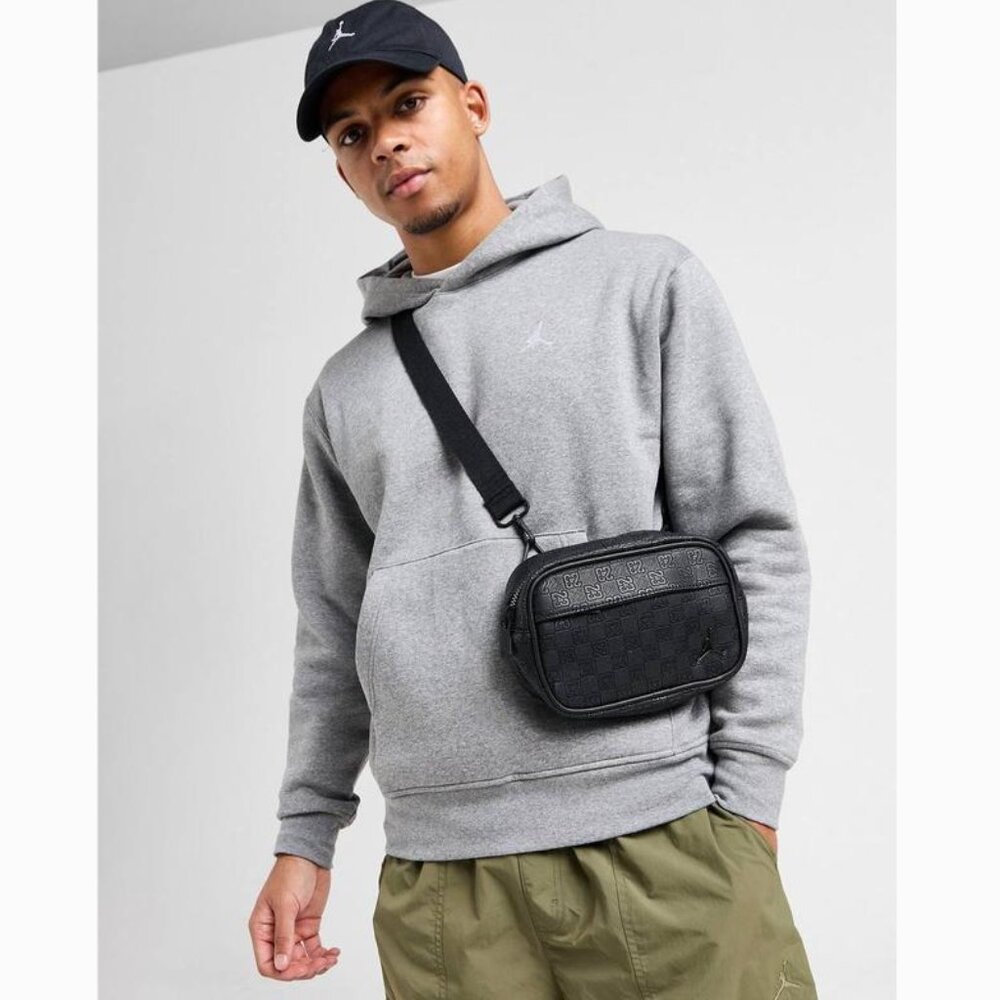 Jordan 23 Monogram 1.5L Camera Crossbody Bag Black